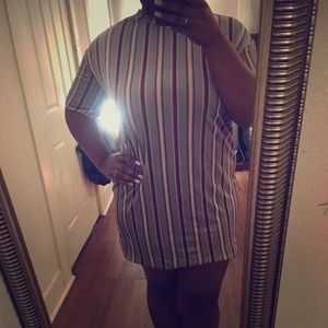 Crushed Velvet Shirt Dress